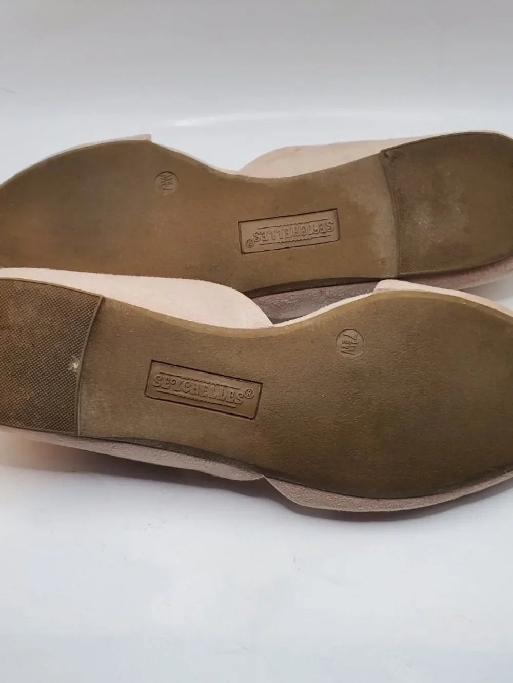 Seychelles Adriana Nude/Taupe Pointed-Toe Size 7.5 Flats